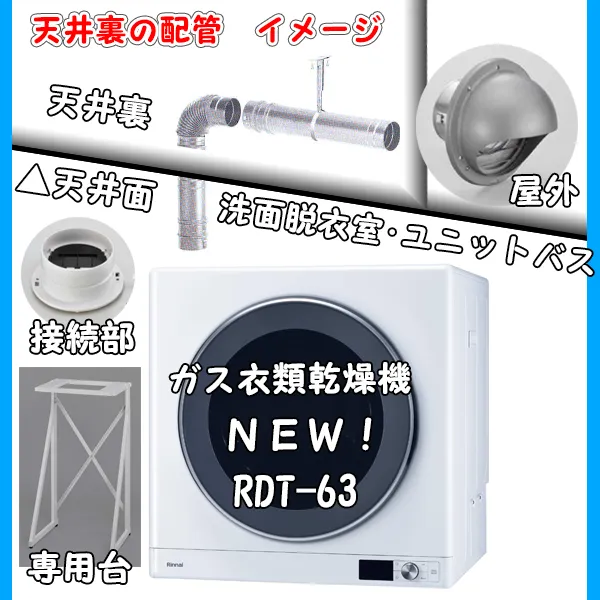 ガス衣類乾燥機＿姉妹gooブログの紹介02＿概略図