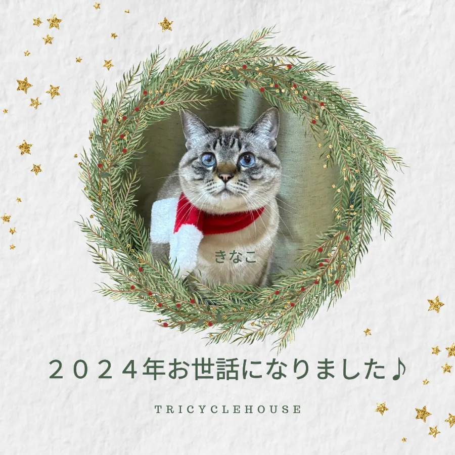 2024年お世話になりました＿トライクルハウス